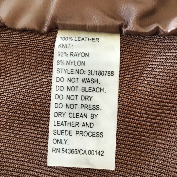 Peter Nygard Leather Jacket Size L - Picture 5 of 5